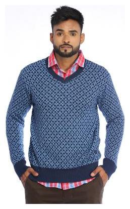 

Red Chief Blue Printed Full Sleeve Men s Sweater (8410059 002)