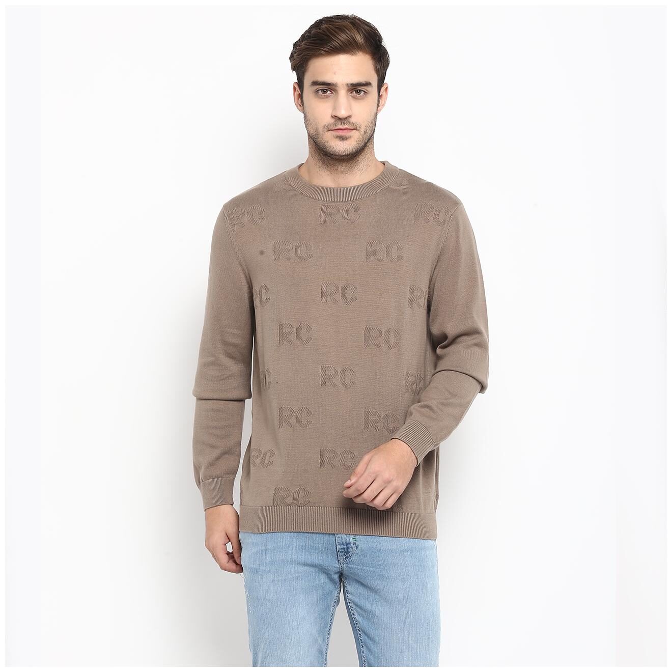

Red Chief Brown Sweater For Men