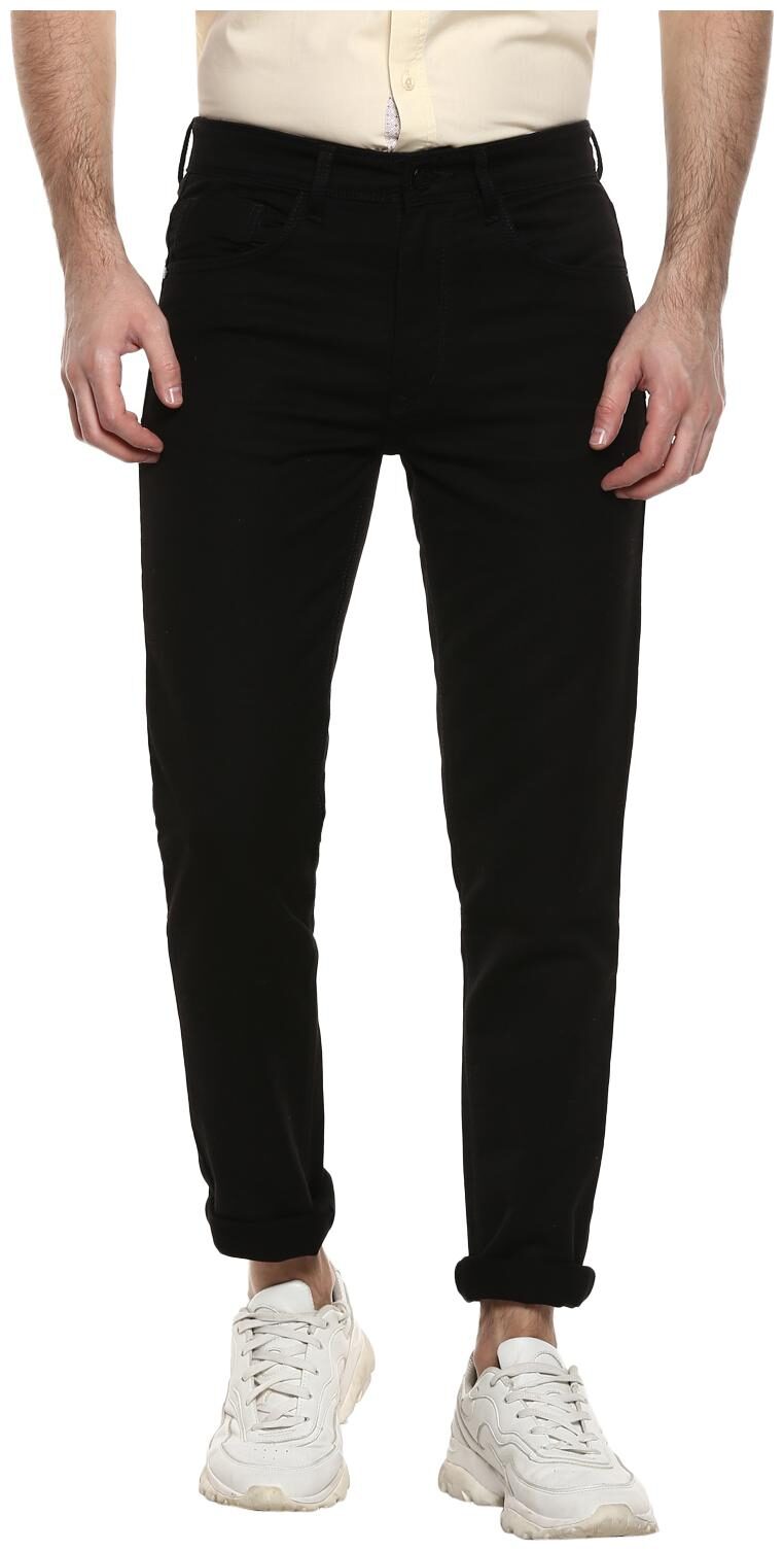 

Red Chief Men Black Regular Fit Jeans