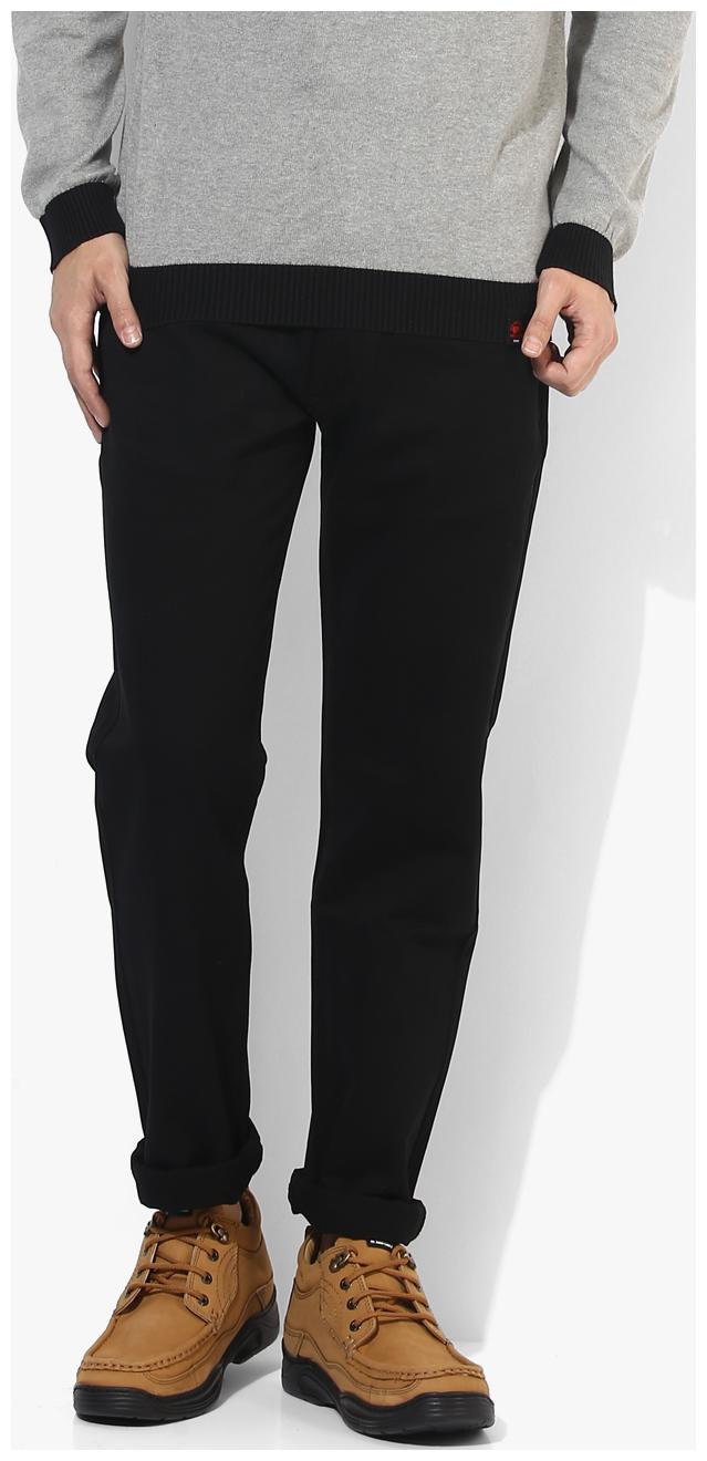 

Red Chief Men Black Straight Fit Jeans