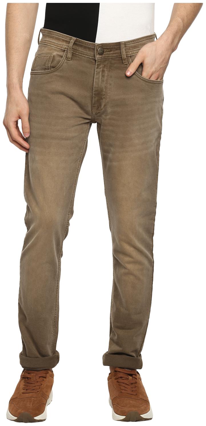 

Red Chief Men Brown Slim Fit Jeans