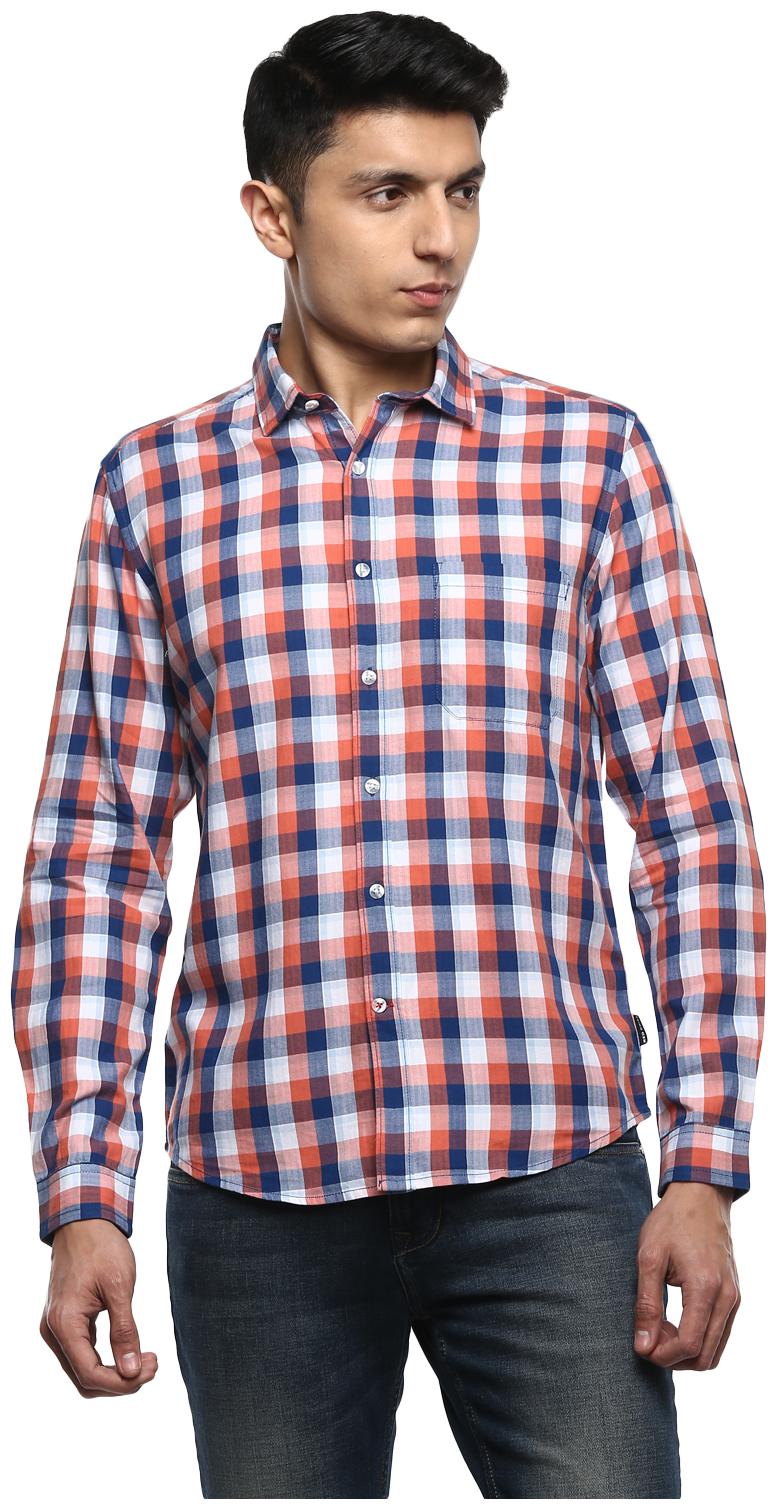 

Red Chief Men Slim fit Formal Shirt - Multi