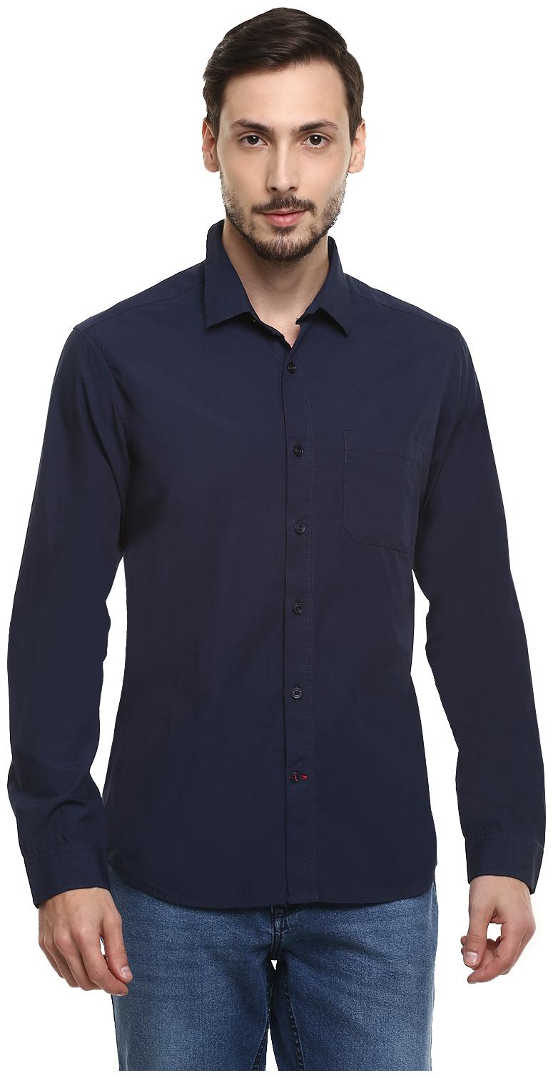 

Red Chief Men Slim fit Formal Shirt - Blue