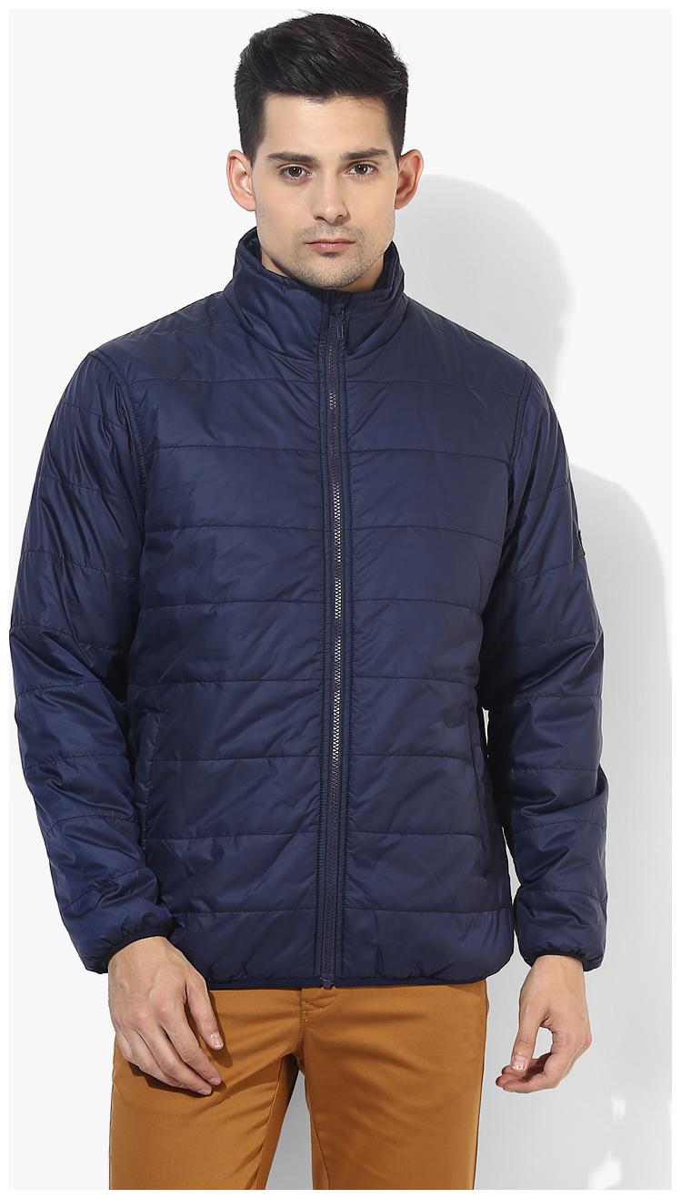 

Red Chief Men Cotton Quilted Jacket Blue