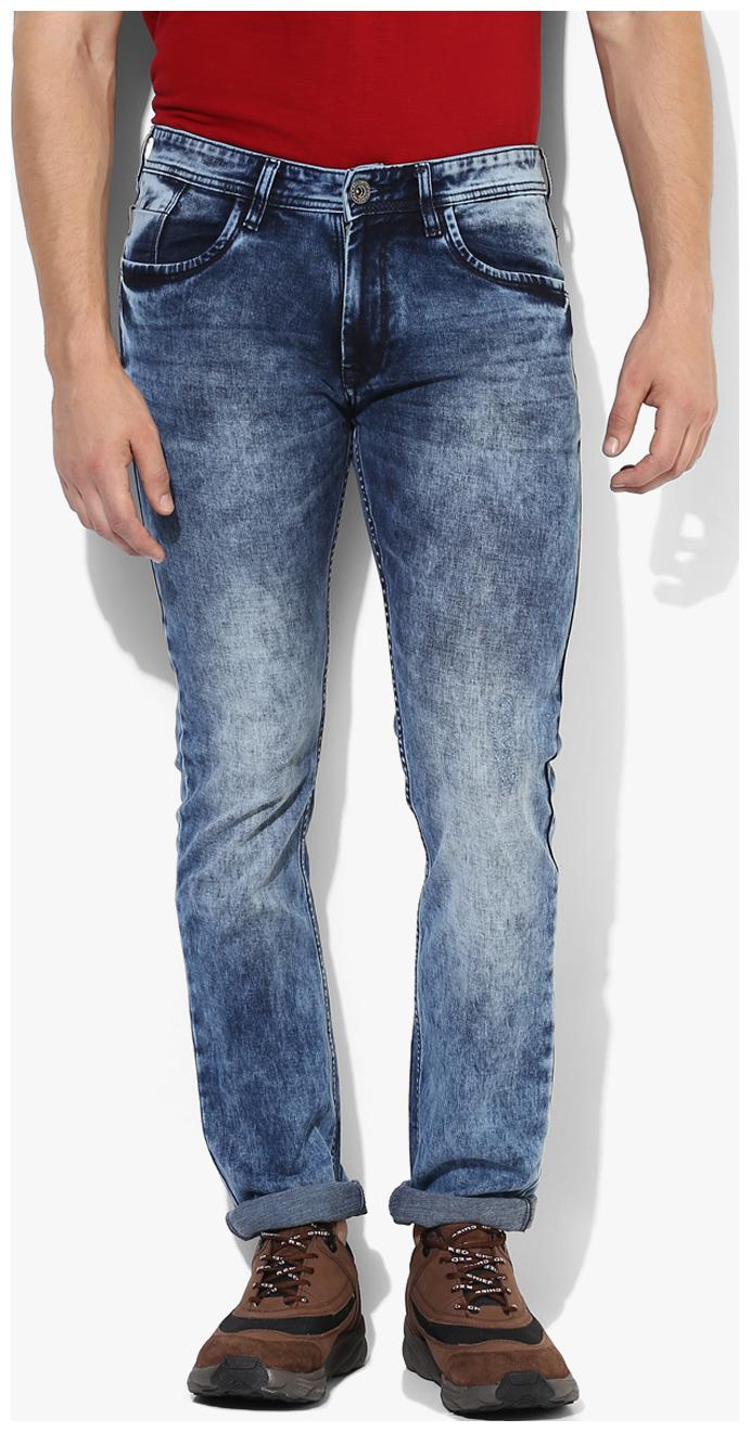 

Red Chief Men Blue Straight Fit Jeans