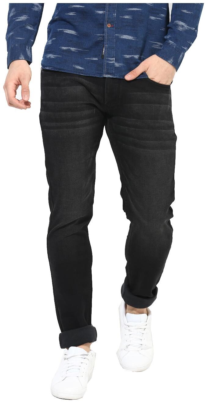 

Red Chief Men Black Slim Fit Jeans