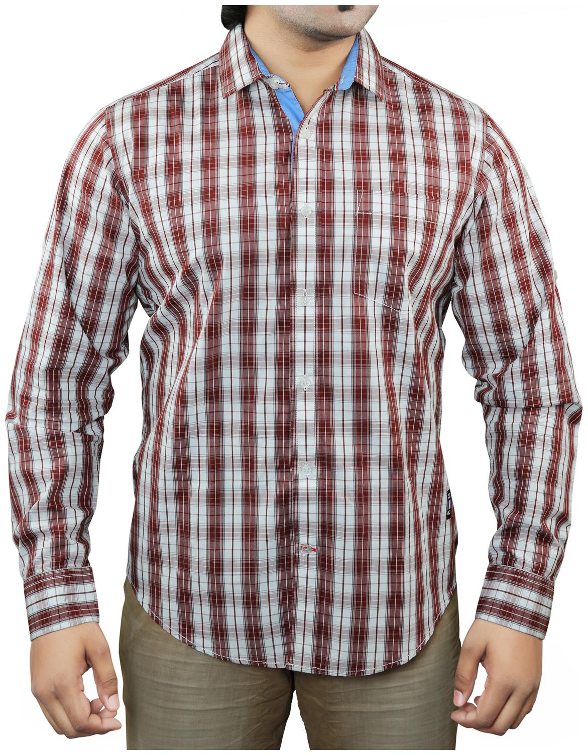 

Red Chief Men Multi Checked Regular Fit Casual Shirt