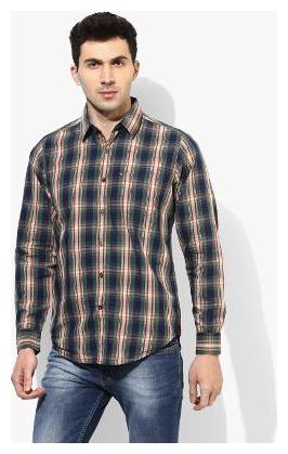 

Red Chief Men Multi Checked Regular Fit Casual Shirt