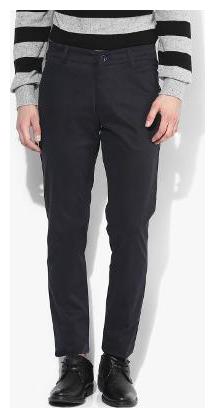 

Red Chief Navy Narrow Trousers For Men (T8560074 156)