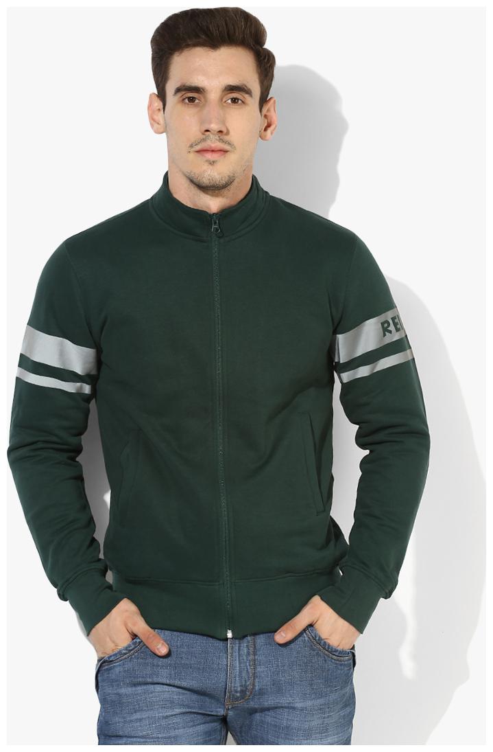 

Red Chief Olive Full Sleeves Casual Regular Fit Sweatshirts (8310092 124)