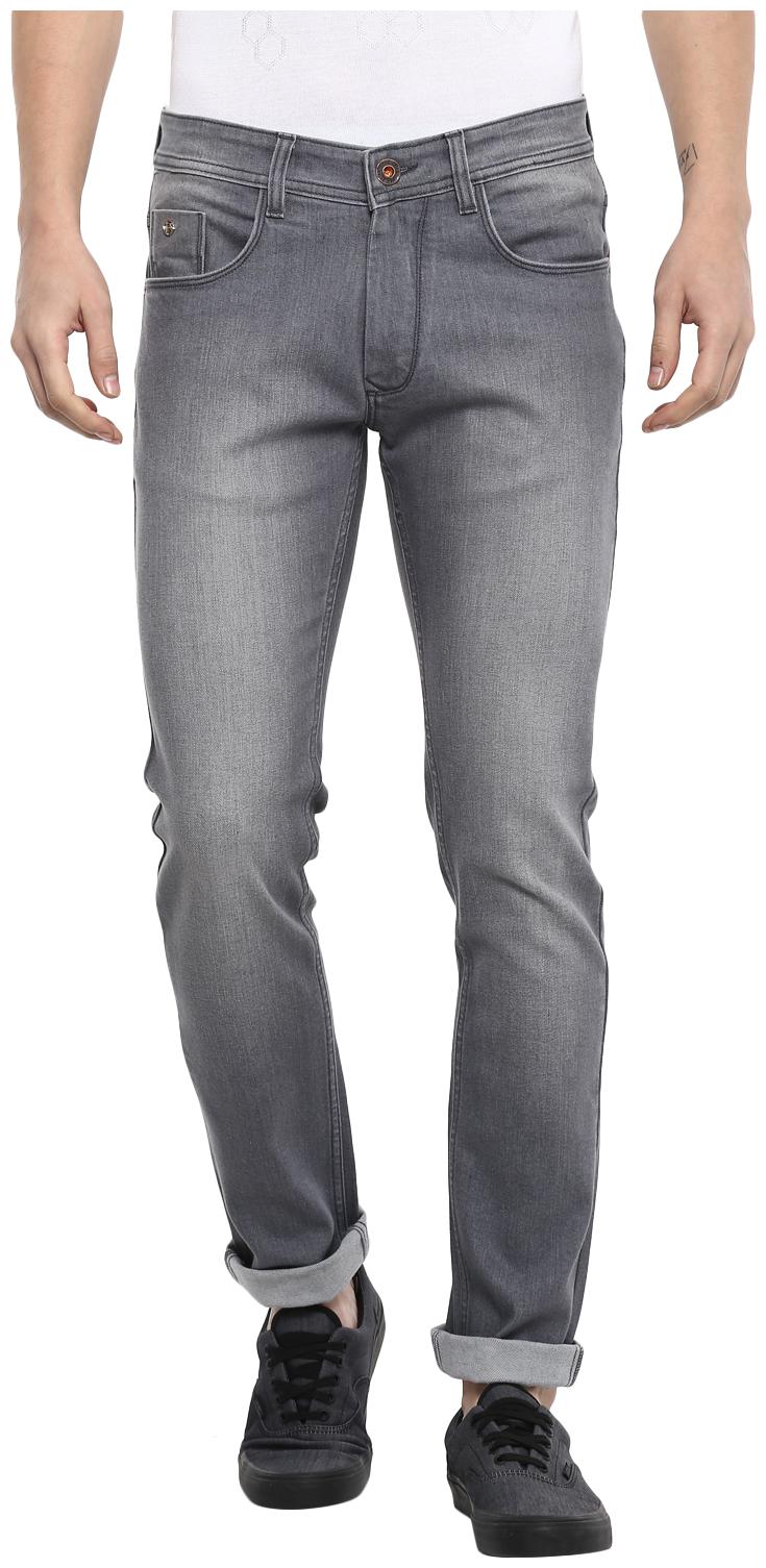 

Red Chief Men Grey Slim Fit Jeans