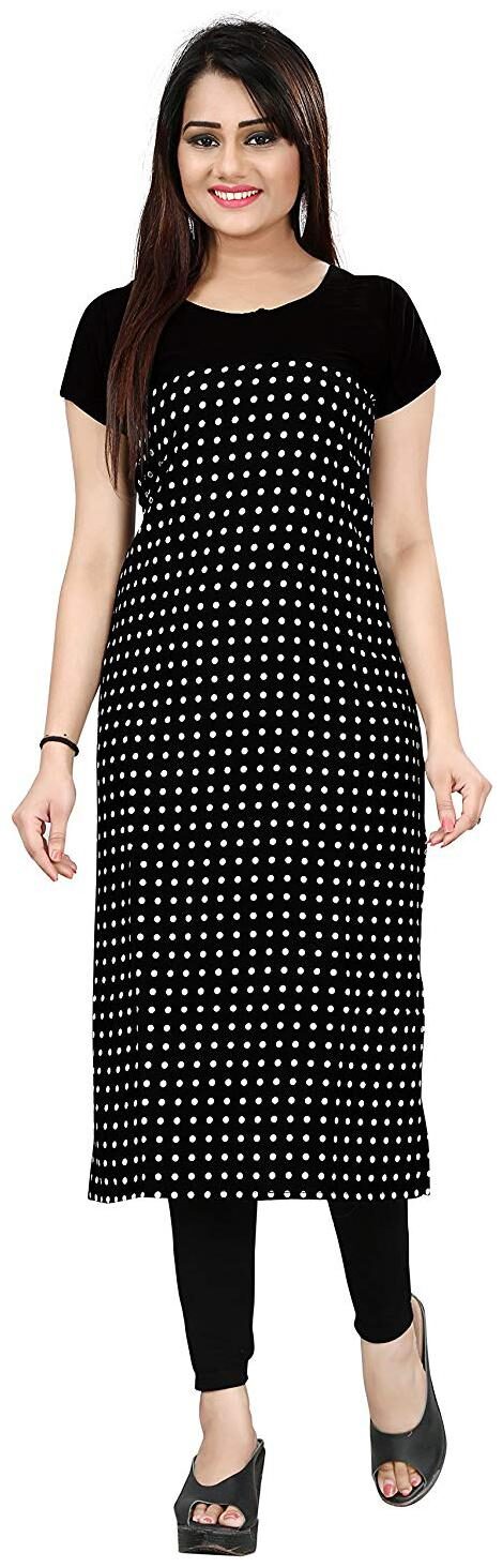 

Red Rose Fashion Printed Crepe Festive Kurta
