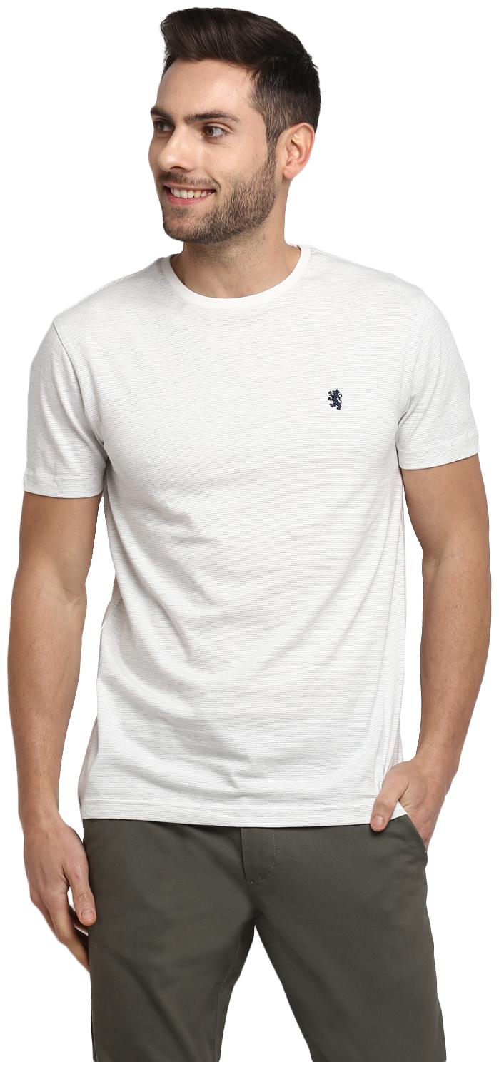 

Red Tape Men White Regular fit Cotton Blend Round neck T-Shirt - Pack Of 1