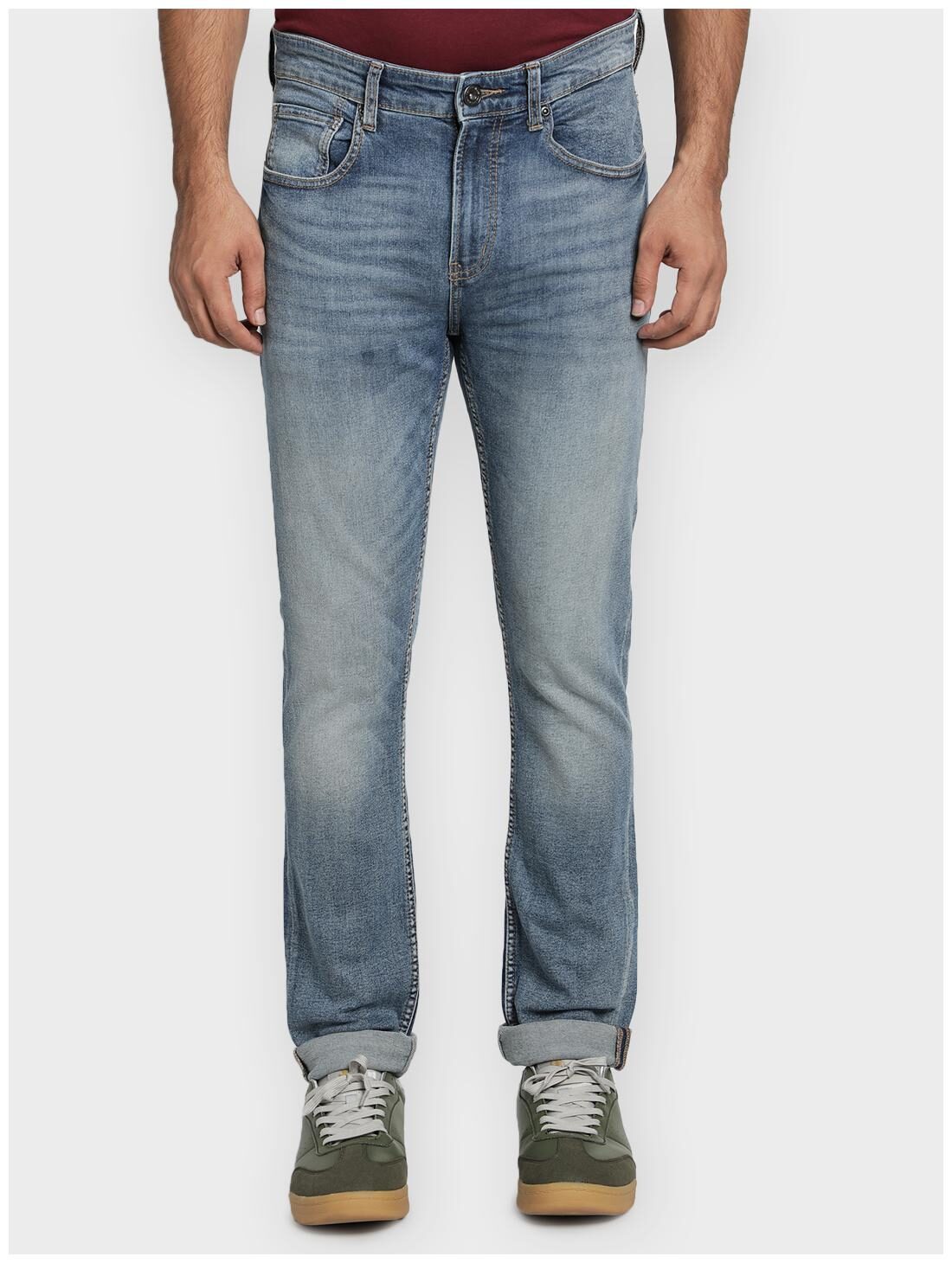 

Red Tape Men Blue Skinny Fit Jeans