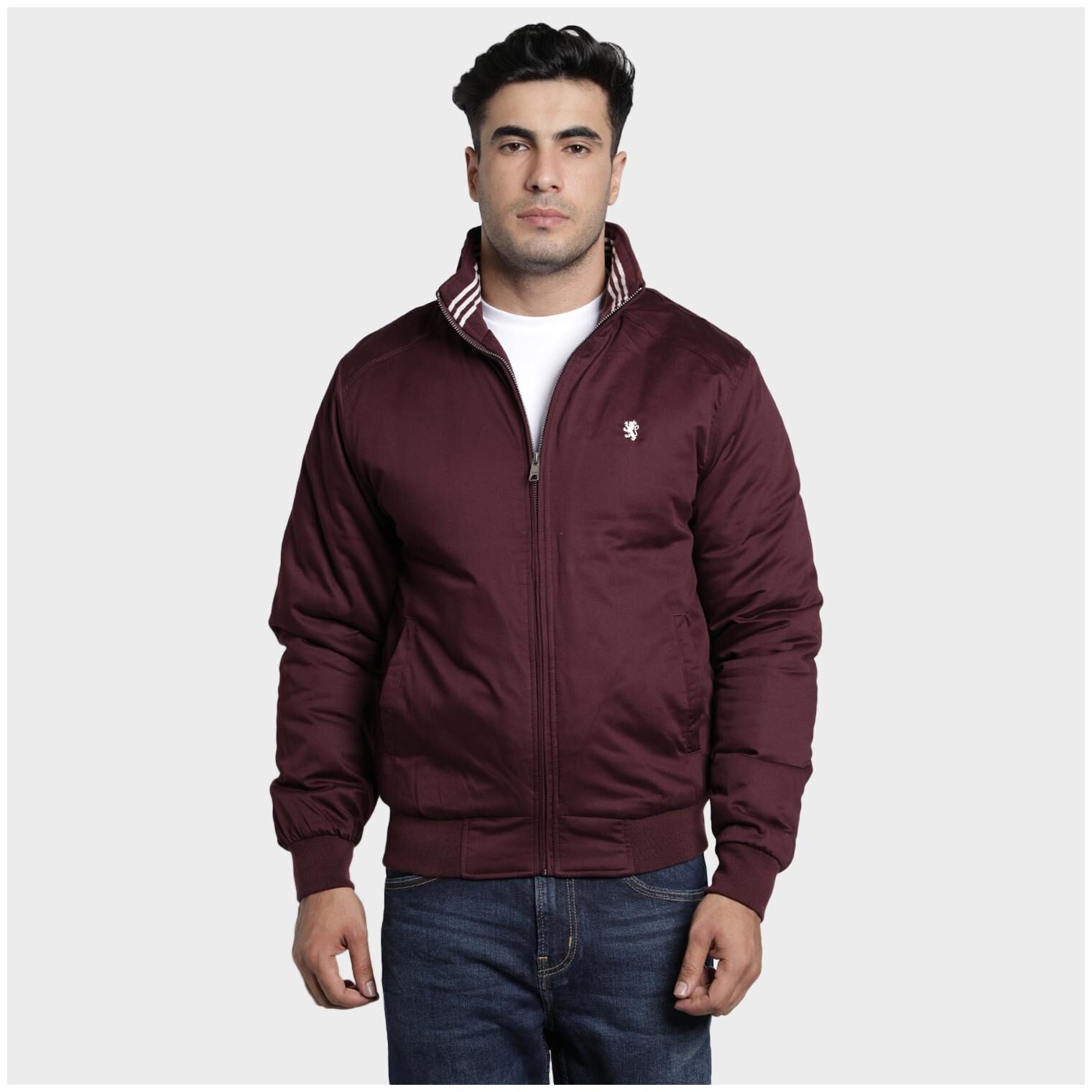 

Red Tape Men Maroon Solid Sports jacket