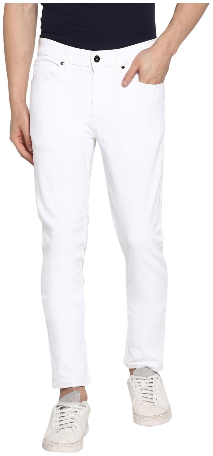 

Red Tape Men White Skinny Fit Jeans