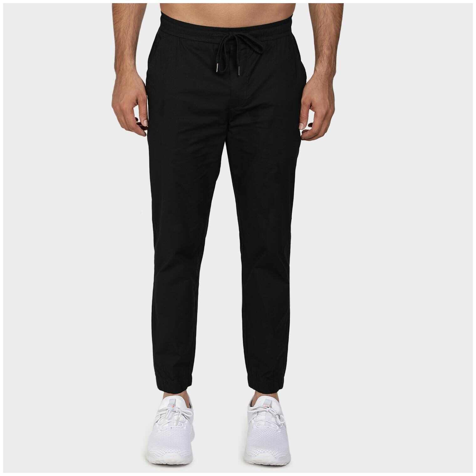 

Red Tape Men Black Solid Regular fit Joggers