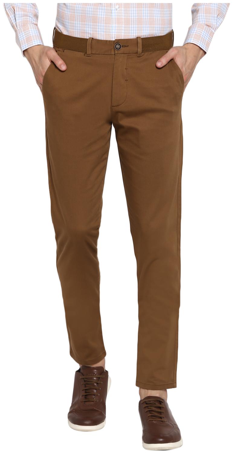 

Red Tape Men Brown Solid Skinny fit Chinos