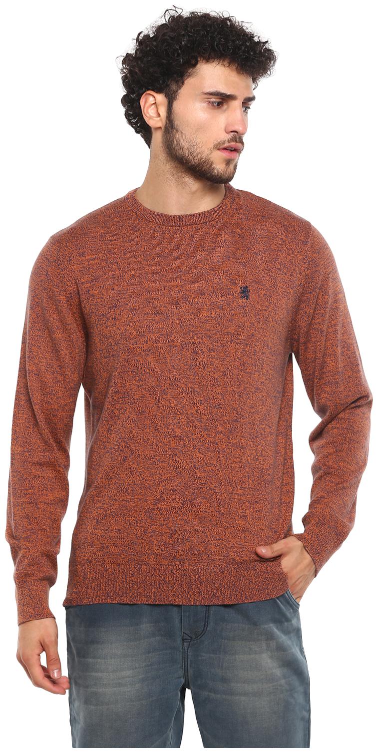 

Red Tape Men Orange Sweater