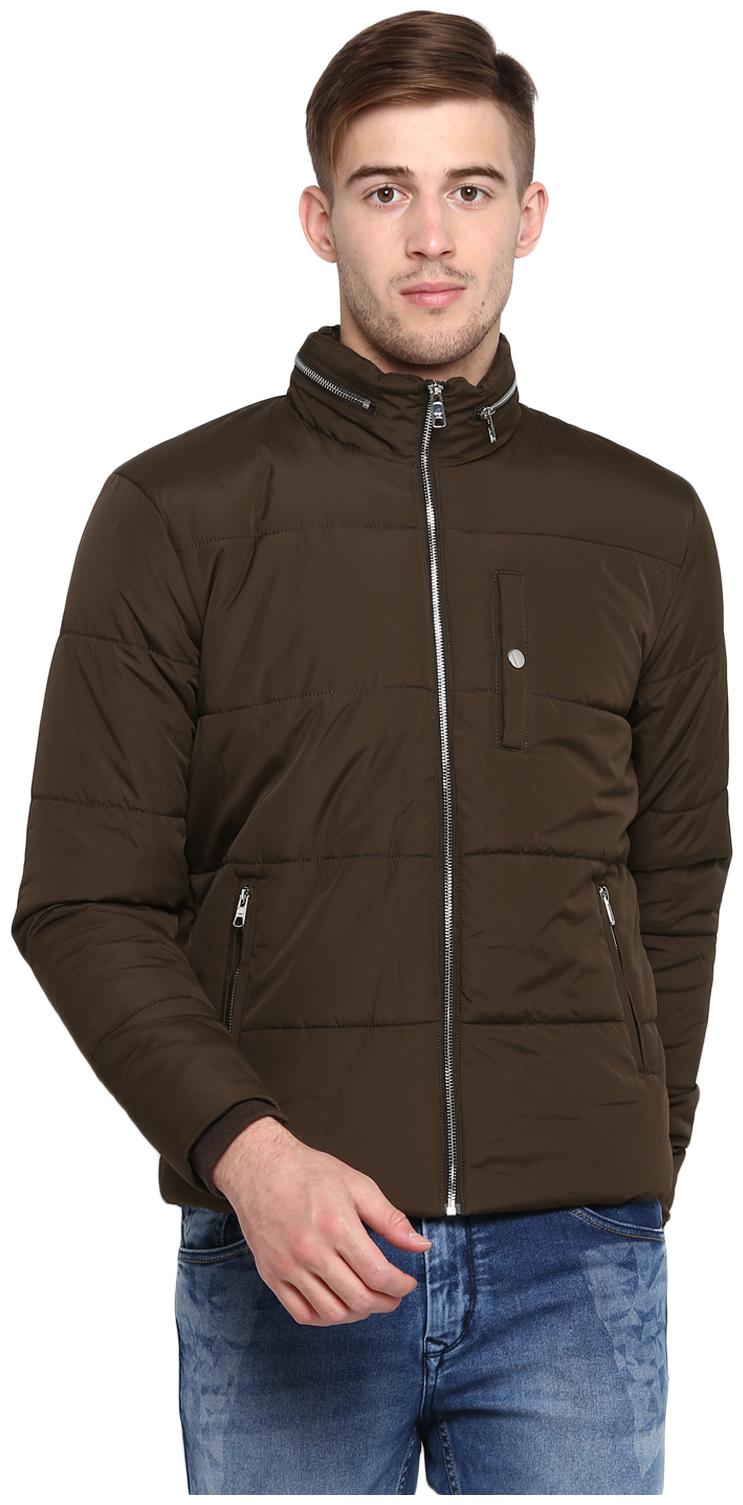

Red Tape Men Green Solid Bomber jacket