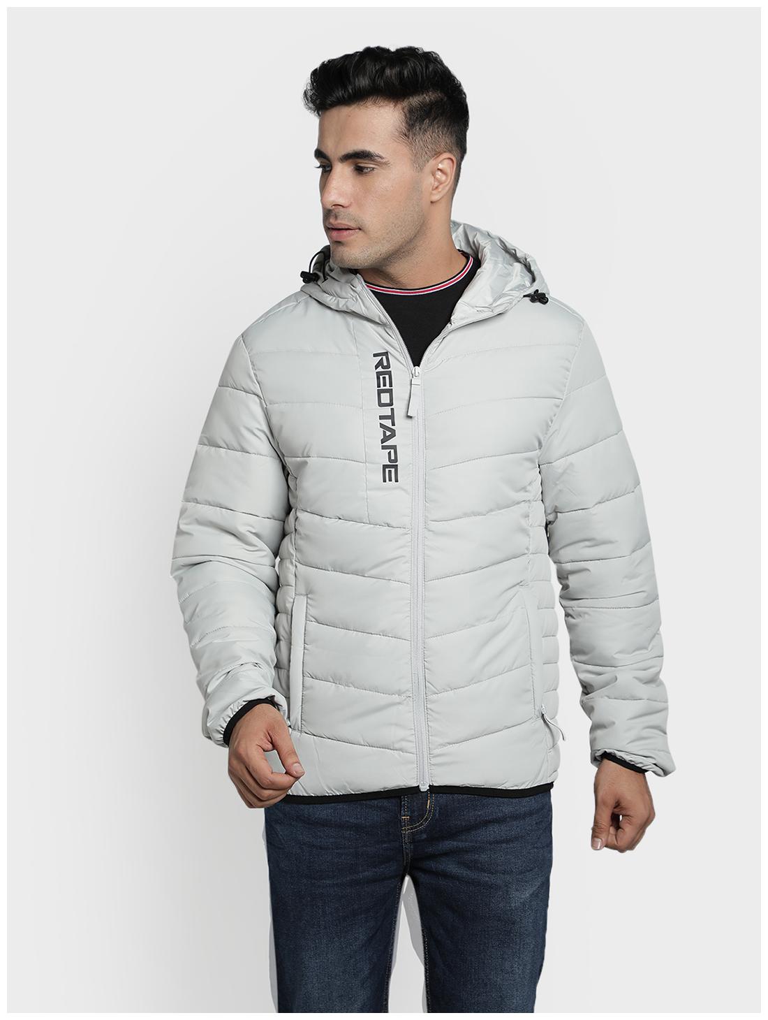 

Red Tape Men Grey Solid Bomber jacket