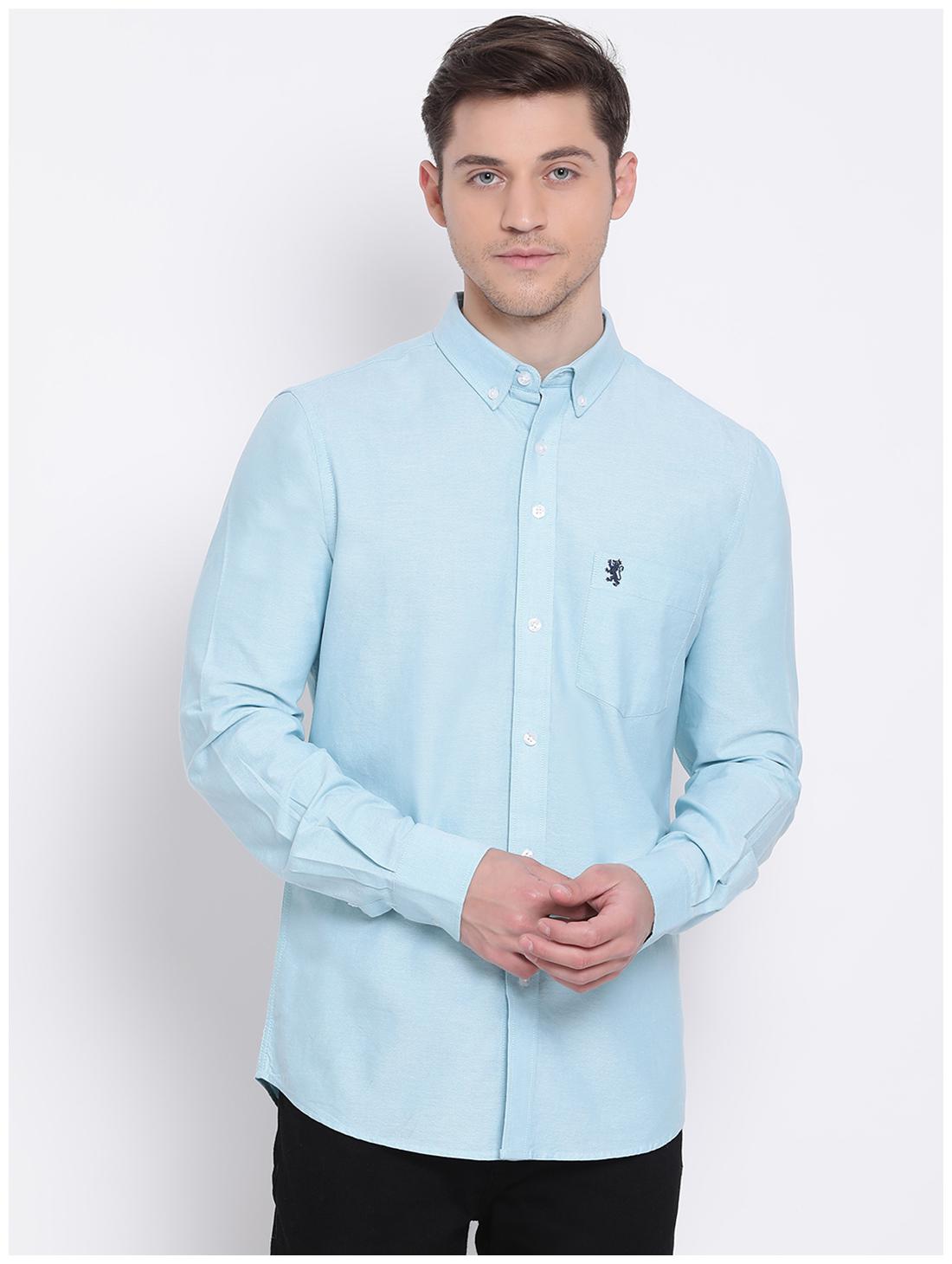 

Red Tape Men Green Solid Regular Fit Casual Shirt