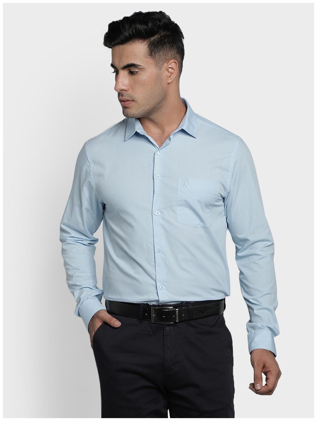 

Red Tape Men Regular fit Formal Shirt - Blue