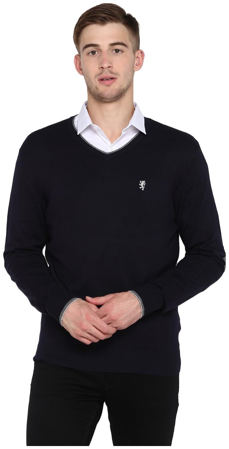 

Red Tape Men Blue Sweater