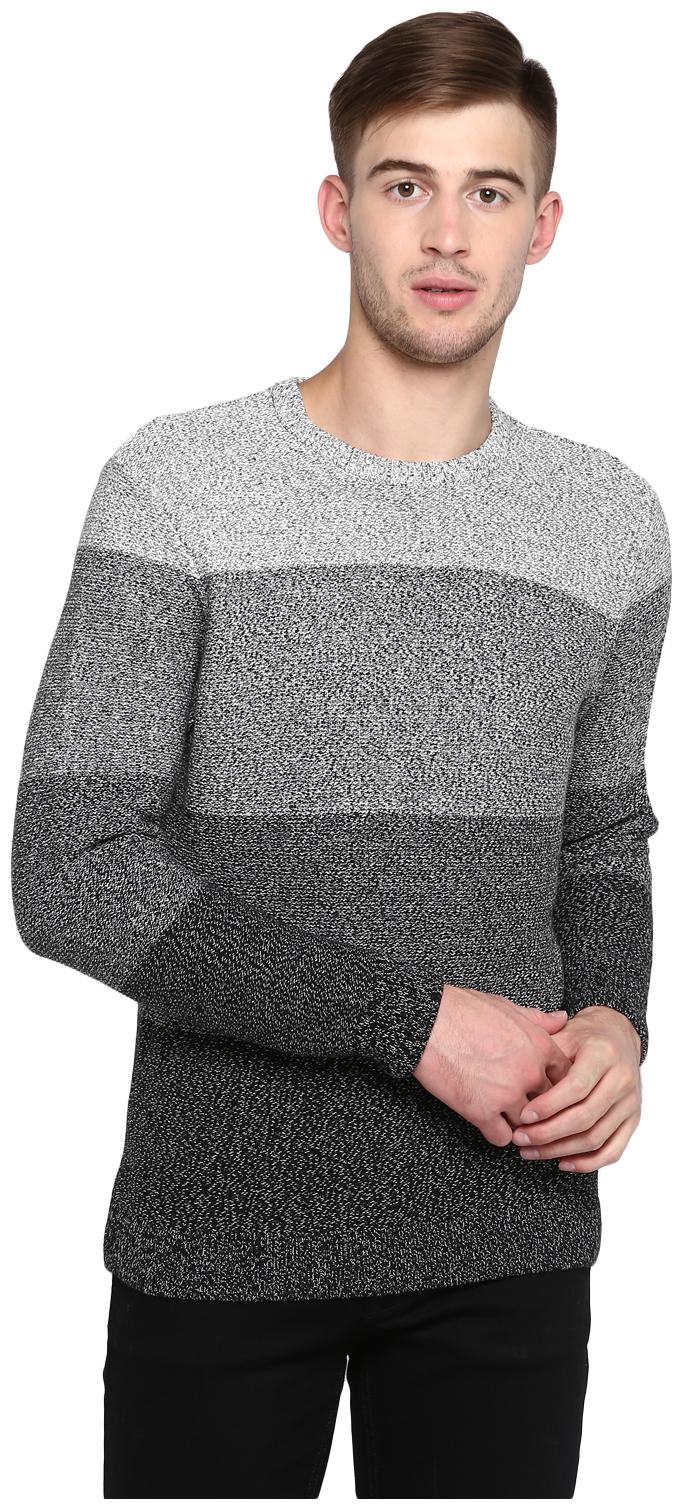 

Red Tape Men Grey Melange Sweater