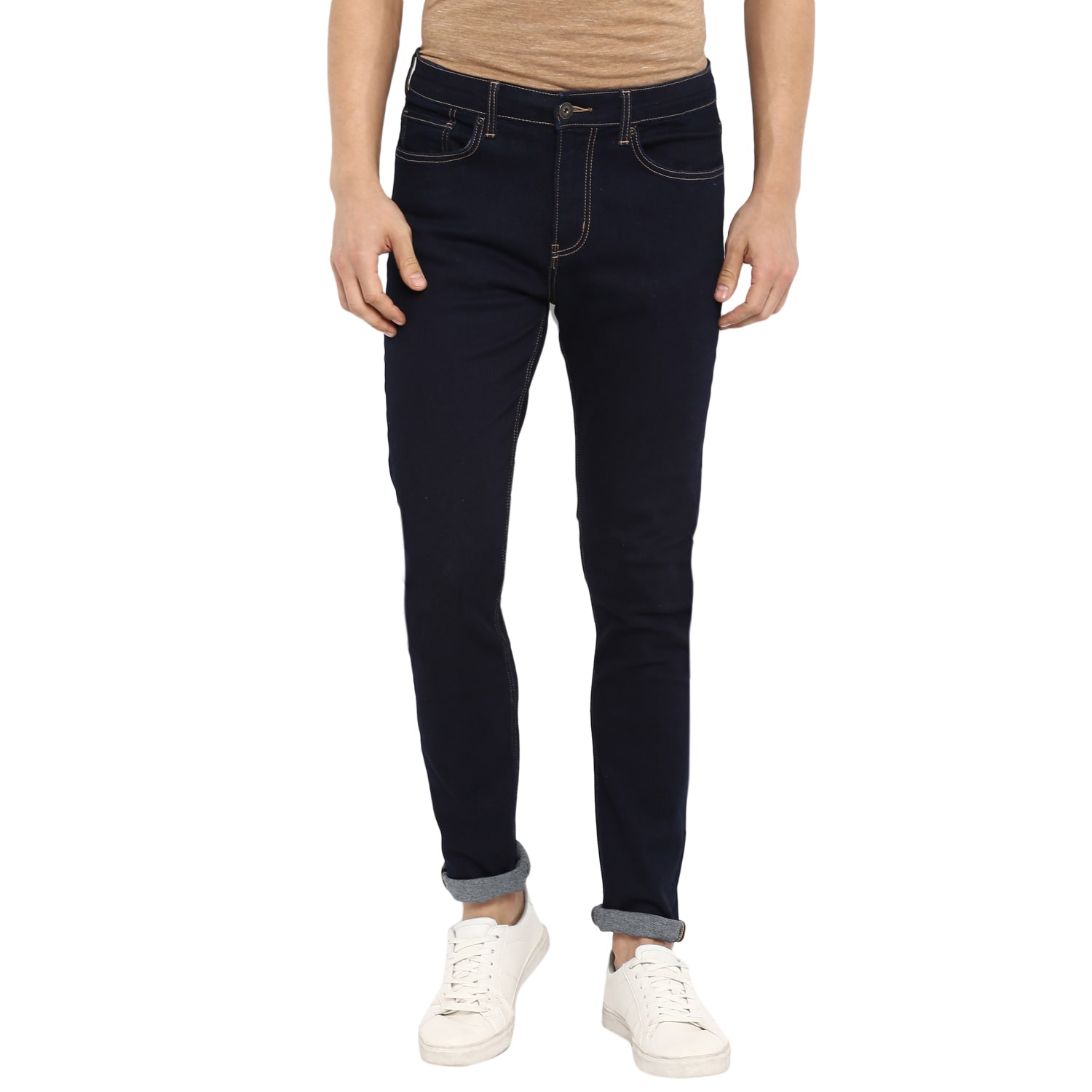 

Red Tape Men Blue Skinny Fit Jeans