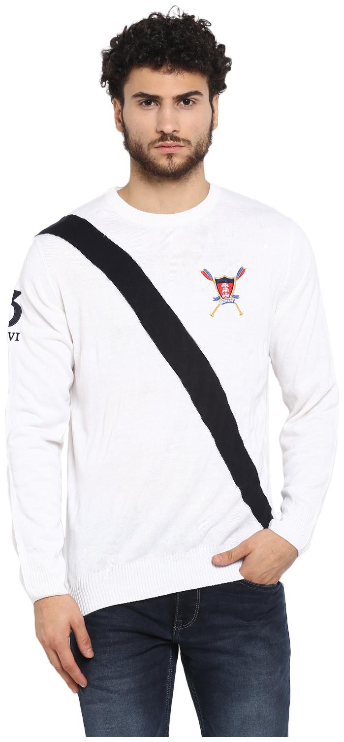

Red Tape Men Acrylic Pullover White