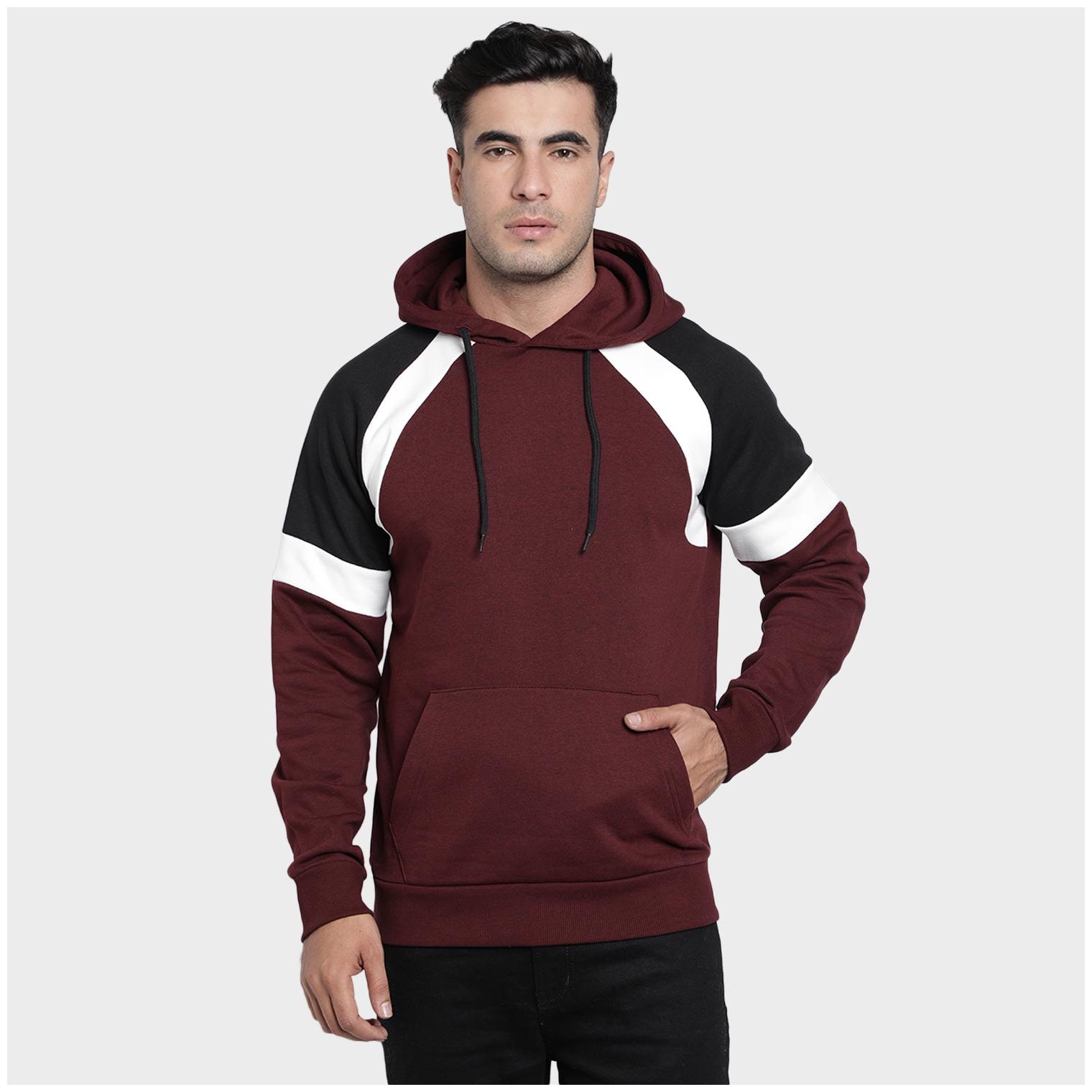 

Red Tape Men Maroon Hooded Hoodie