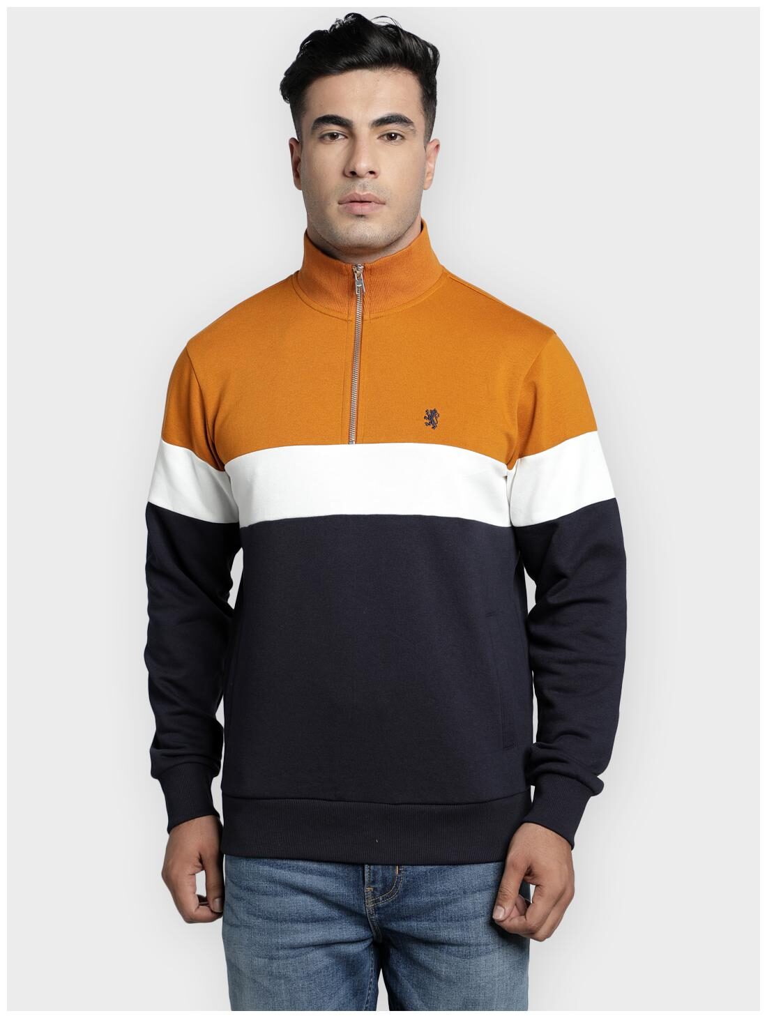 

Red Tape Men Multi High neck Sweatshirt