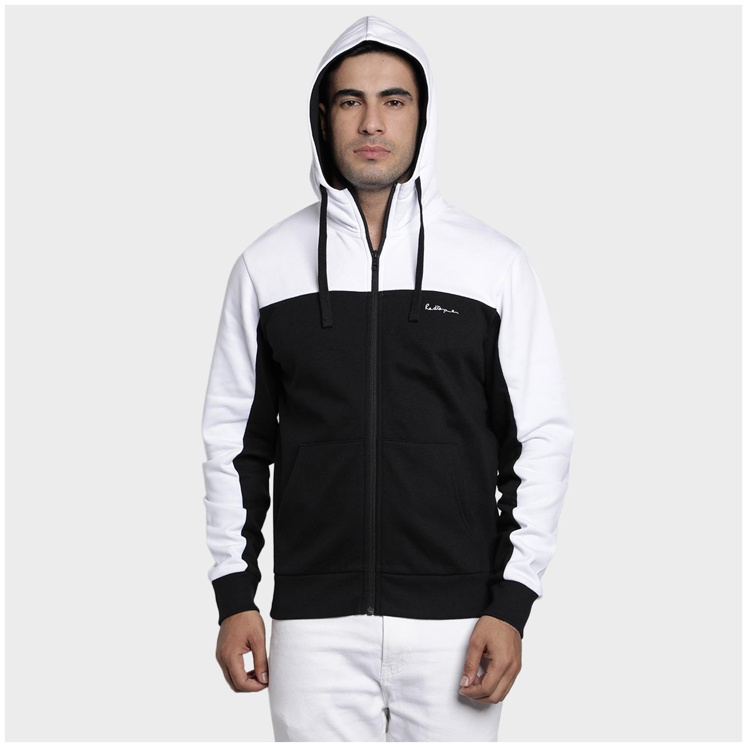 

Red Tape Men White Hooded Hoodie