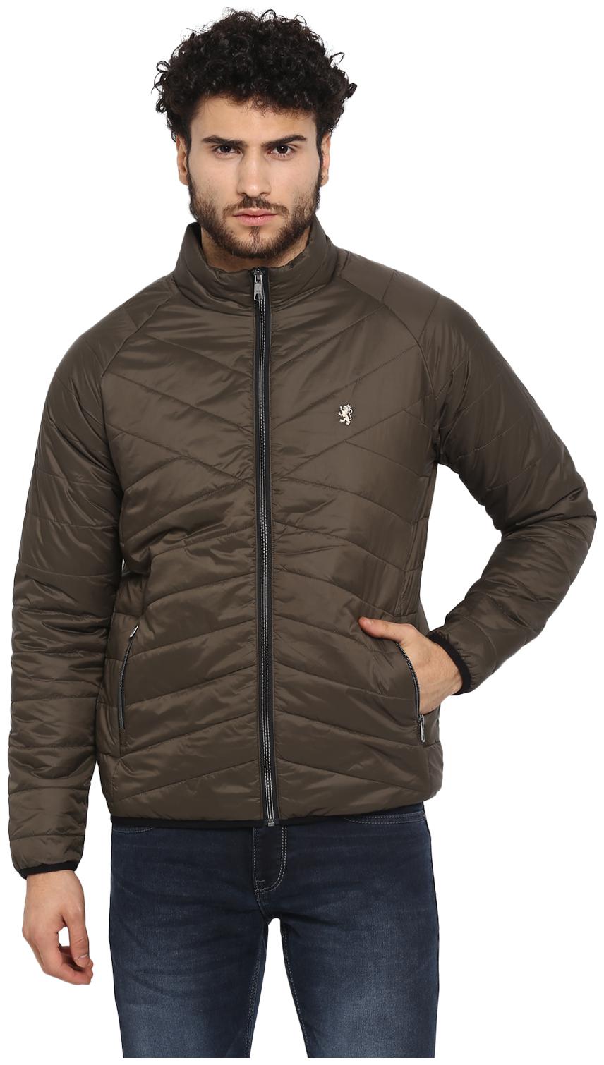 

Red Tape Men Nylon Bomber Jacket Green