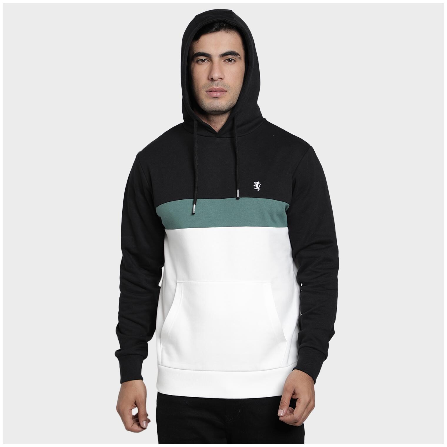 

Red Tape Men White Hooded Hoodie