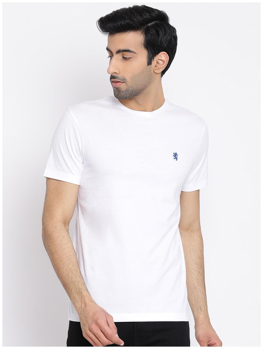 

Red Tape Men White Regular fit Cotton Round neck T-Shirt - Pack Of 1