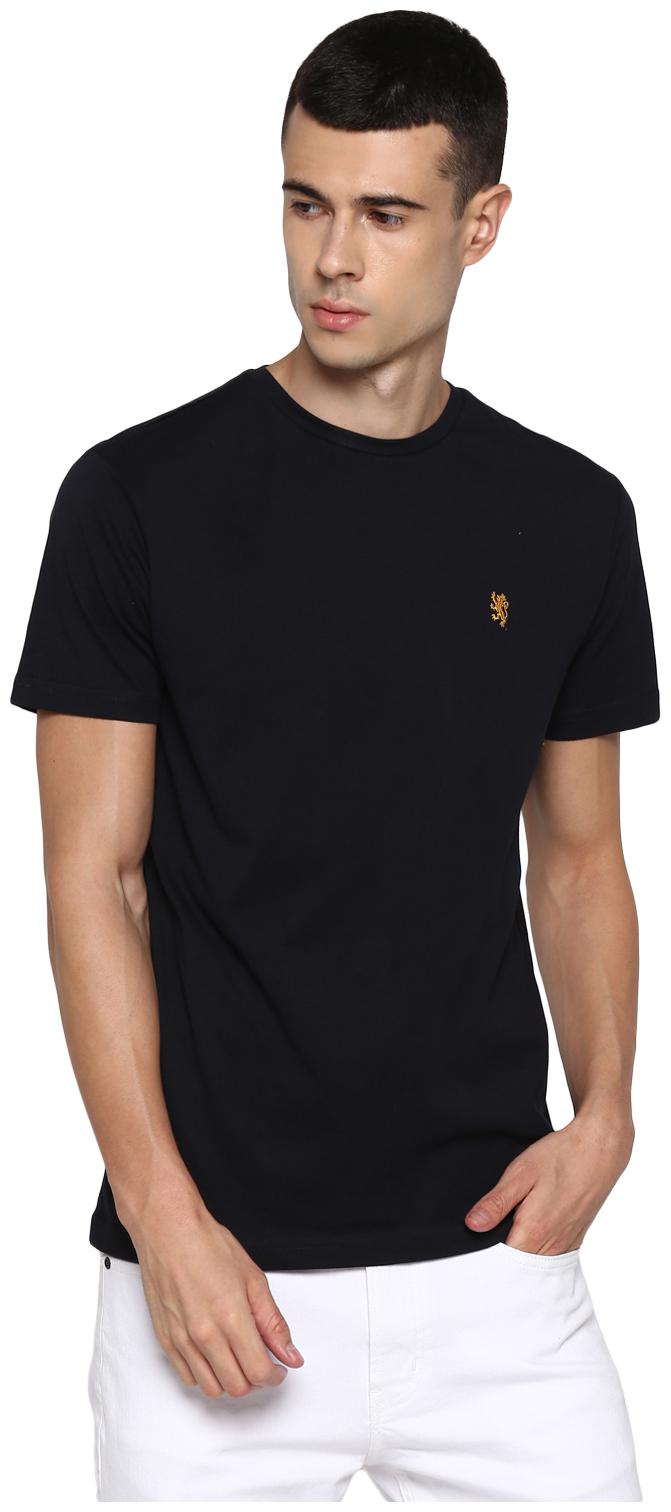 

Red Tape Men Navy blue Regular fit Cotton Round neck T-Shirt - Pack Of 1