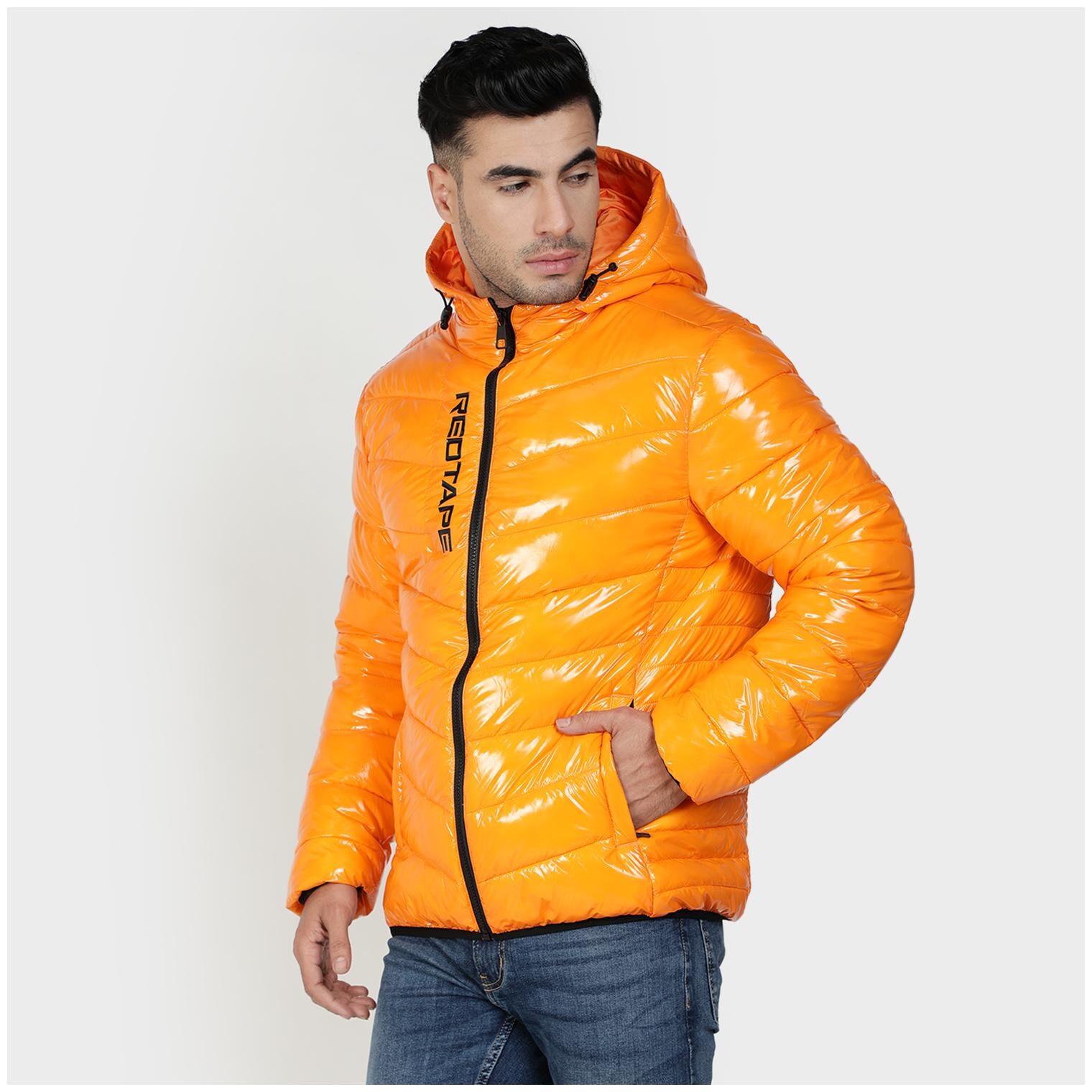 red tape bomber jacket