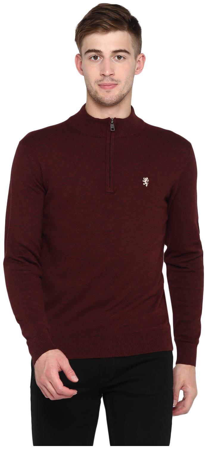 

Red Tape Men Maroon Sweater