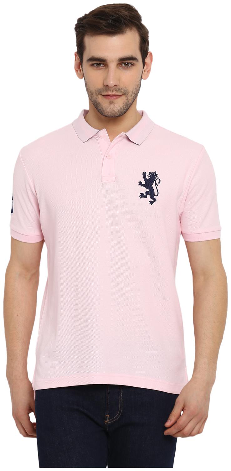

Red Tape Men Pink Regular fit Cotton Polo collar T-Shirt - Pack Of 1