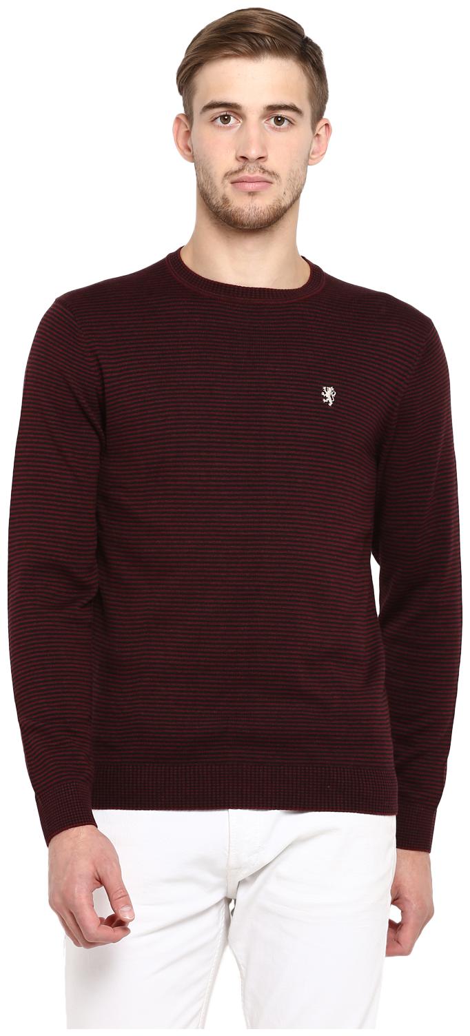 

Red Tape Men Acrylic Maroon Sweater
