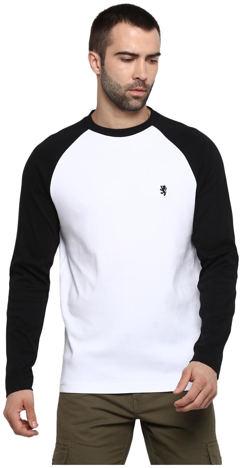 

Red Tape Men White Black Regular fit Cotton Round neck T-Shirt - Pack Of 1