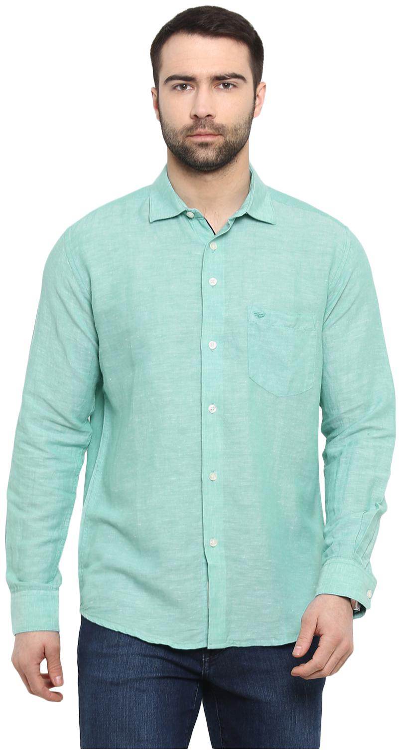 

Red Tape Men Green Casual Shirts