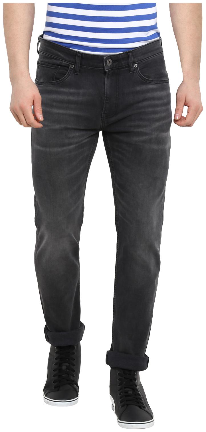 

Red Tape Men Grey Slim Fit Jeans