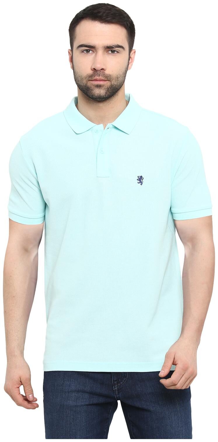 

Red Tape Men Blue Regular fit Cotton Polo collar T-Shirt - Pack Of 1
