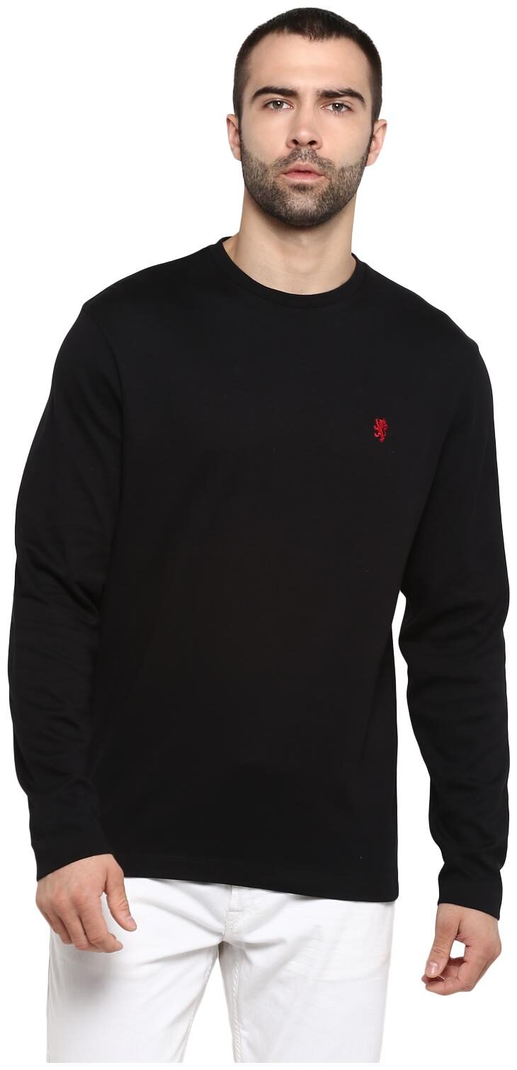 

Red Tape Men Black Regular fit Cotton Round neck T-Shirt - Pack Of 1