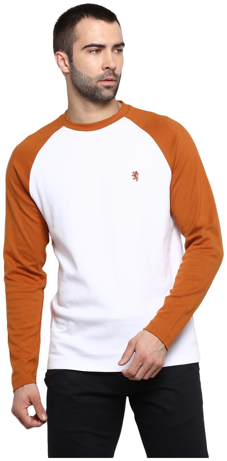 

Red Tape Men White Brown Regular fit Cotton Round neck T-Shirt - Pack Of 1