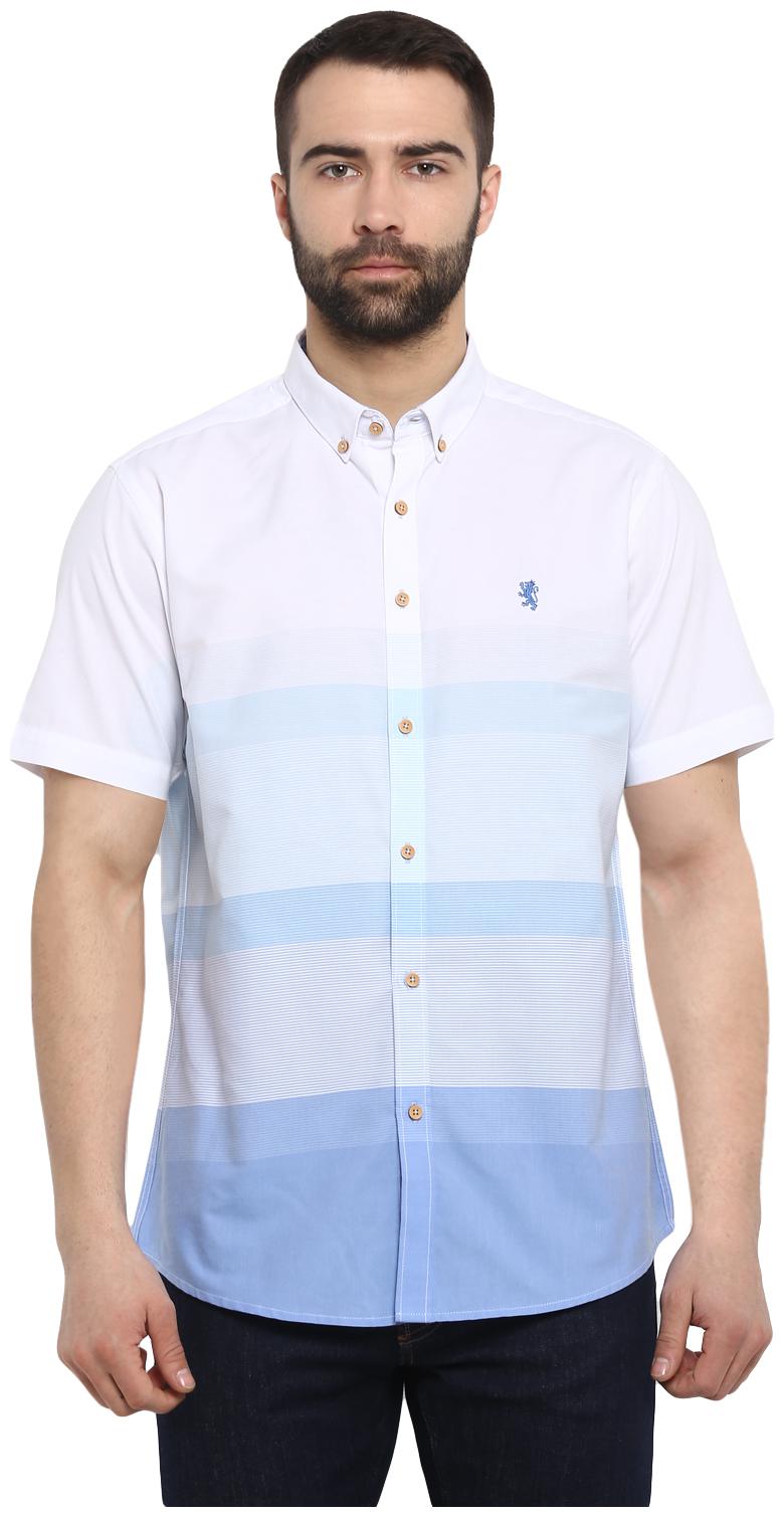 

Red Tape Men Multi Horizontal Stripes Regular Fit Casual Shirt