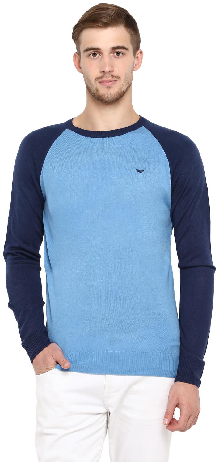 

Red Tape Men Acrylic Blue Sweater